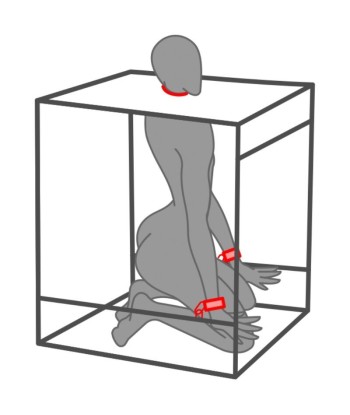 SECRET DOME - KINK CLUB CABINA BUKKAKE NEGRO and ROJO