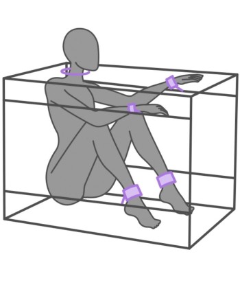 SECRET DOME - KINK CLUB LA NICHE CABINA MORADO