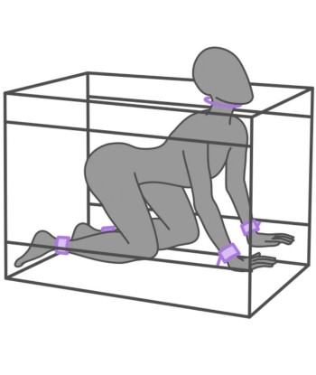 SECRET DOME - KINK CLUB LA NICHE CABINA MORADO