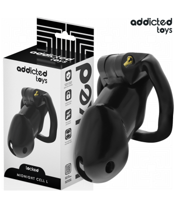ADDICTED TOYS LOCKED - MINDNIGHT CELL JAULA PARA PENE TALLA L
