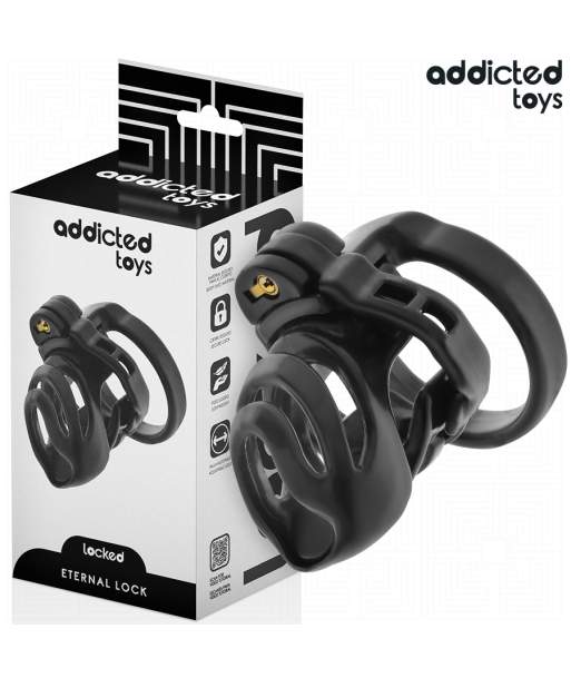 ADDICTED TOYS LOCKED - ETERNAL LOCK JAULA PARA PENE 9 CM