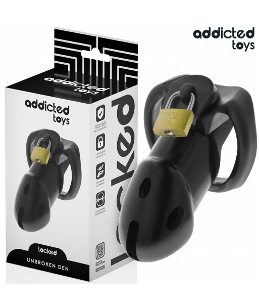 ADDICTED TOYS LOCKED - UNBROKEN DEN JAULA PARA PENE 9,8 CM