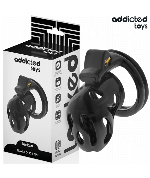 ADDICTED TOYS LOCKED - SEALED CRYPT JAULA PARA PENE 8 CM