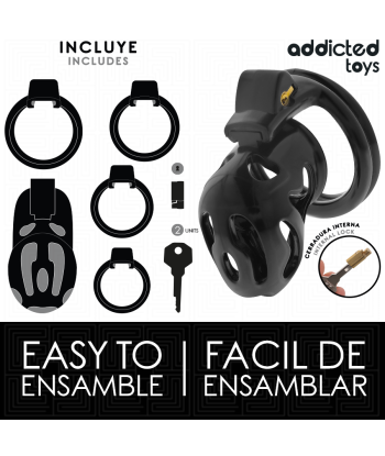 ADDICTED TOYS LOCKED - SEALED CRYPT JAULA PARA PENE 8 CM