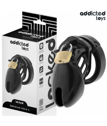 ADDICTED TOYS LOCKED - OBSIDIAN HOLD JAULA PARA PENE TALLA S