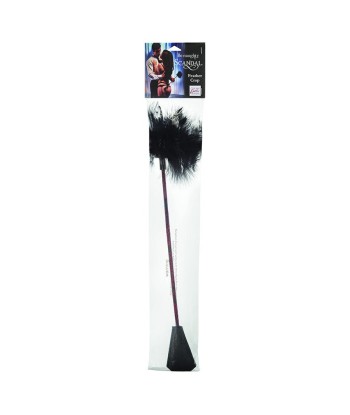 CALEXOTICS - SCANDAL FUSTA DE PLUMAS NEGRAS
