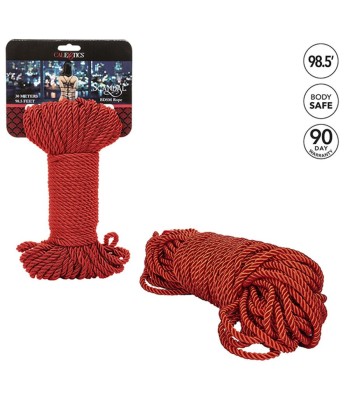 CALEXOTICS - SCANDAL CUERDA BDSM ROJA 30 M