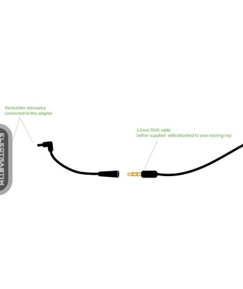 ELECTRASTIM - ADAPTADOR ESTÁNDAR A CONECTOR 3.5 MM