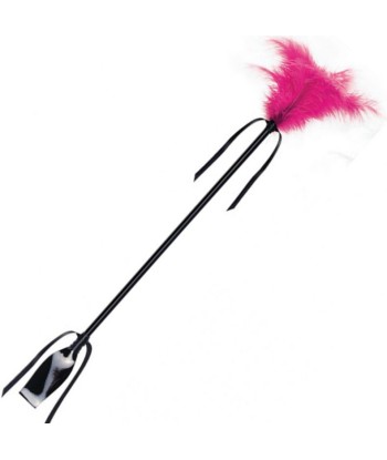SECRETPLAY - FUSTA and PLUMA NEGRO Y FUCSIA