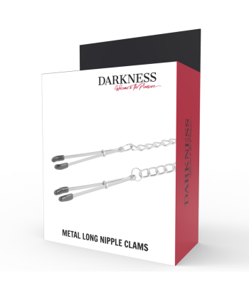 DARKNESS - PINZAS AJUSTABLES PARA PEZONES METAL