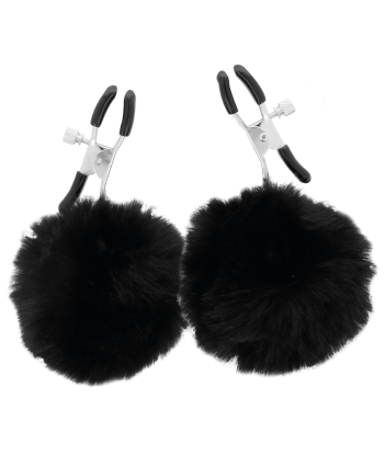 DARKNESS - PINZAS PARA PEZONES CON POMPONES 1