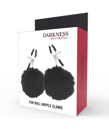 DARKNESS - PINZAS PARA PEZONES CON POMPONES 1