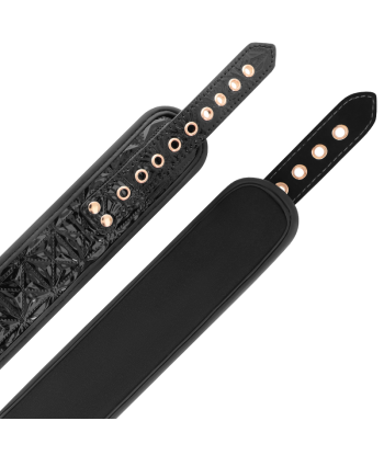 BEGME - BLACK EDITION COLLAR CON CADENAS Y PINZAS PEZONES CON FORRO DE NEOPRENO