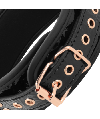 BEGME - BLACK EDITION COLLAR CON CADENAS Y PINZAS PEZONES CON FORRO DE NEOPRENO