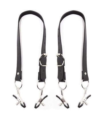 OHMAMA FETISH - PINZAS CLITORIS CON CORREAS PIERNAS