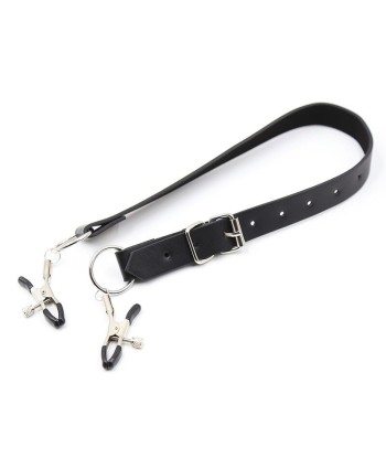 OHMAMA FETISH - PINZAS CLITORIS CON CORREAS PIERNAS