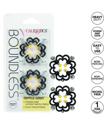 CALEXOTICS - BOUNDLESS AGARRES PARA PEZONES