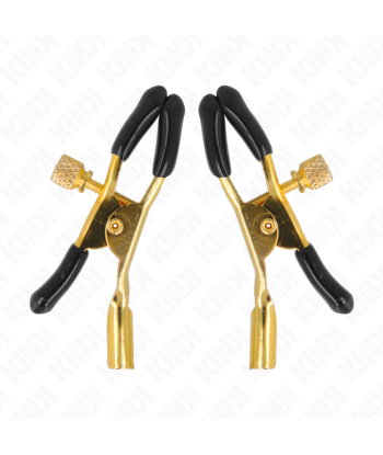 KINK - PINZAS PARA PEZONES DORADO 6 CM
