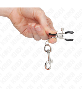 KINK - PINZAS PARA PEZONES CON GANCHO 6 CM