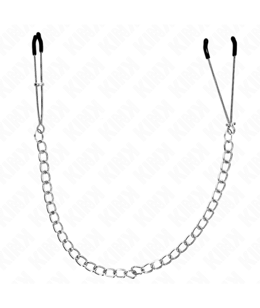 KINK - PINZAS PARA PEZONES FINA CON CADENA GRUESA 30 CM