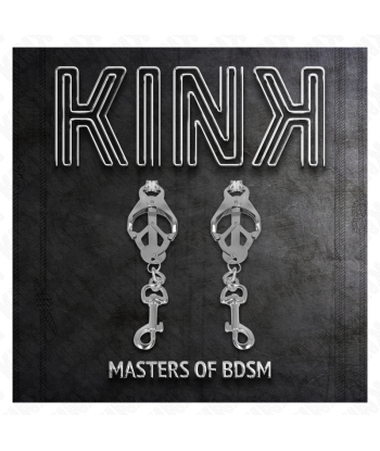 KINK - PINZAS PARA PEZONES ESTILO JAPONÉS CON GANCHOS