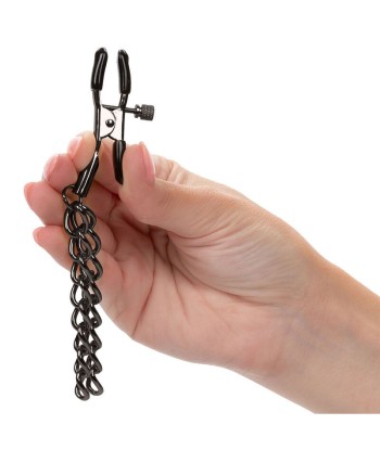 CALEXOTICS - EUPHORIA PINZAS PEZONES CON CADENA 14,5 CM