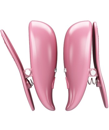 PRETTY LOVE - CAILEY PINZAS PARA PEZONES 10 VIBRACIONES CONTROL REMOTO ROSA