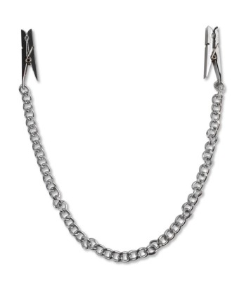 FETISH FANTASY SERIES - SERIES CADENA PARA PEZONES PLATA