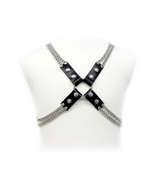 LEATHER BODY - CHAIN HARNESS
