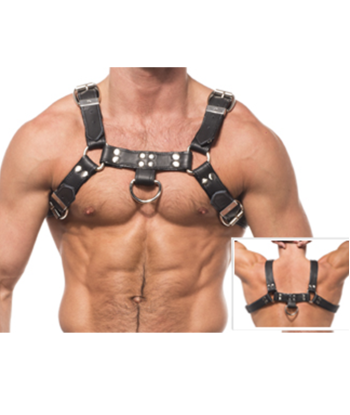 LEATHER BODY - CHAIN HARNESS III