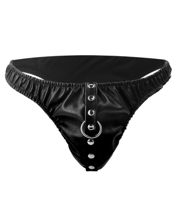 DARKNESS - TANGA DE SUMISIÓN CON CADENA METAL