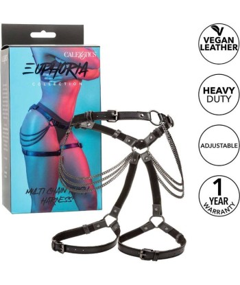 CALEXOTICS - EUPHORIA ARNÉS DE MUSLO CADENA