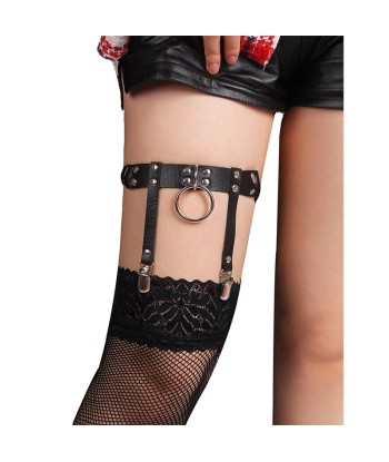 SUBBLIME - 953744 LIGA PUNK DE CUERO AJUSTABLE NEGRO TALLA ÚNICA