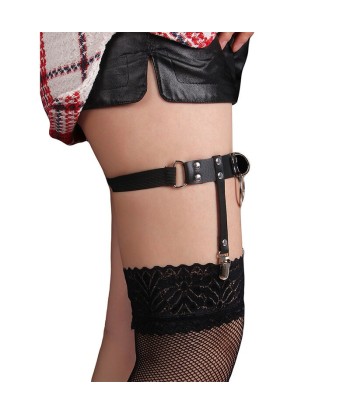 SUBBLIME - 953744 LIGA PUNK DE CUERO AJUSTABLE NEGRO TALLA ÚNICA