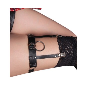 SUBBLIME - 953744 LIGA PUNK DE CUERO AJUSTABLE NEGRO TALLA ÚNICA