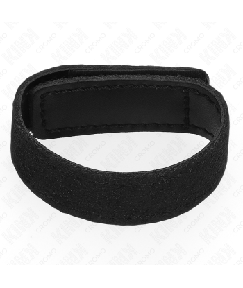 KINK - ANILLO PENE CUERO CON CIERRE DE VELCRO 20 X 2 CM