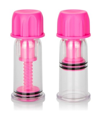 CALEXOTICS - VACCUM TWIST ONDAS ESTIMULADORASES PEZONES ROSA