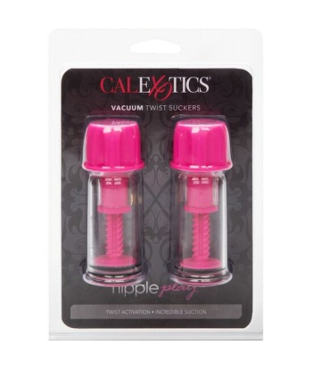 CALEXOTICS - VACCUM TWIST ONDAS ESTIMULADORASES PEZONES ROSA