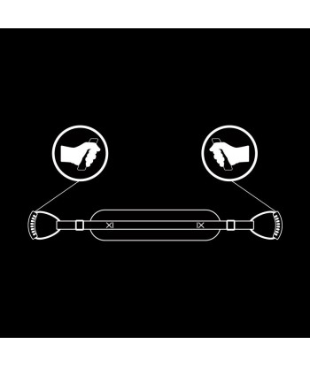 FETISH SUBMISSIVE - ARNÉS PARA HACERLO ESTILO PERRITO CON FORRO DE NEOPRENO