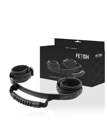 FETISH SUBMISSIVE - ESPOSAS CON TIRADOR CON FORRO DE NEOPRENO