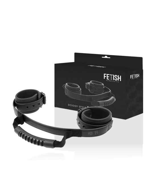 FETISH SUBMISSIVE - ESPOSAS CON TIRADOR CON FORRO DE NEOPRENO