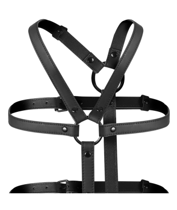 FETISH SUBMISSIVE BONDAGE - ARNÉS AJUSTABLE TORSO Y BRAZOS