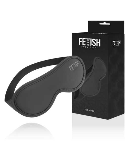 FETISH SUBMISSIVE - ANTIFAZ CUERO VEGANO II CON FORRO DE NEOPRENO