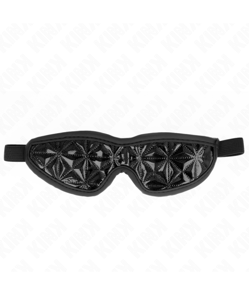 KINK - VENDA CON PATRÓN DE DIAMANTES NEGRO 20.5 x 6 CM KINK - VENDA CON PATRÓN DE DIAMANTES NEGRO 20.5 x 6 CM