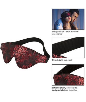 CALEXOTICS - SCANDAL ANTIFAZ OPACO DETALLES ROJO