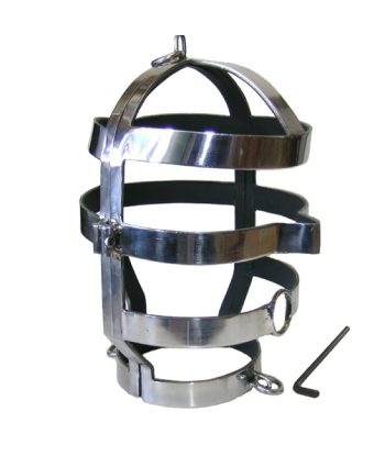 METAL HARD - MASCARA CON COLLAR ACERO