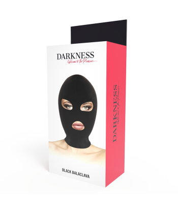 DARKNESS - BDSM MÁSCARA SUMISIÓN BOCA Y OJOS NEGRO