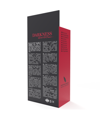 DARKNESS - BDSM MÁSCARA SUMISIÓN BOCA Y OJOS NEGRO