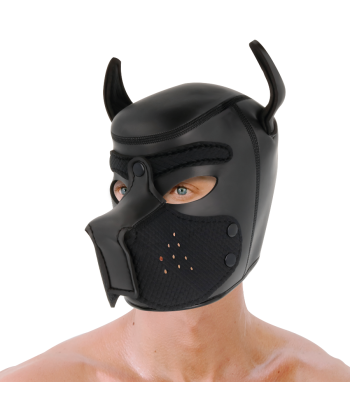 DARKNESS - MÁSCARA PERRO DE NEOPRENO CON HOCICO EXTRAÍBLE M