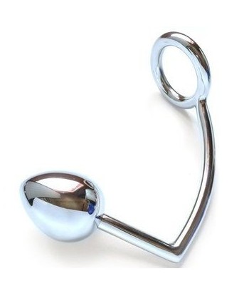 METAL HARD - ANILLO CON GANCHO ANAL 50MM